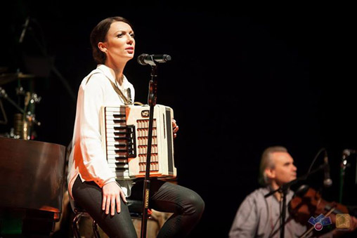 Presser G�bor �s R�zsa Magdi B�k�scsab�n  Fot�: Varga Ott�